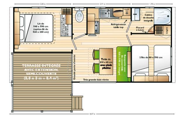Mobil Home 5Pers Proche Europa Park Dans Camping 3Etoiles Boofzheim 外观 照片